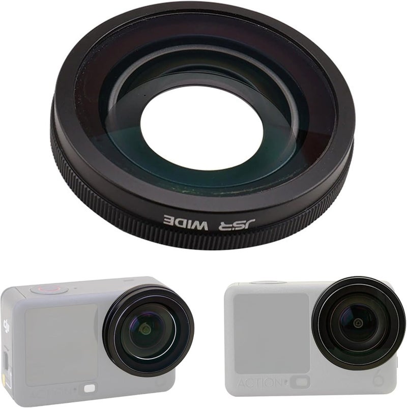 Honlyn Wide Angle Lens for DJI Osmo Action 6,185° FOV Wide Angle Lens for DJI Osmo Action 6 - Image 1